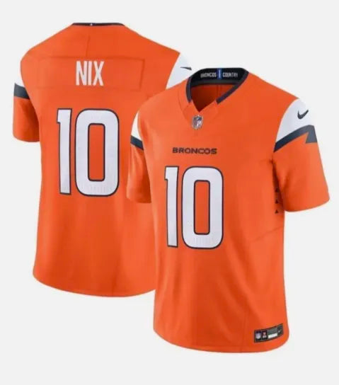 Youth Bo Nix Denver Broncos Football Jersey